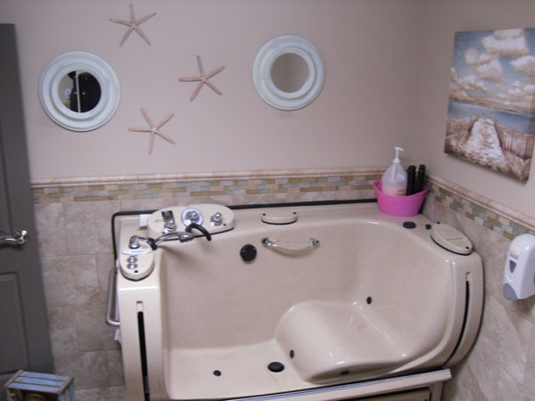 Home Front First Assisted Living tub