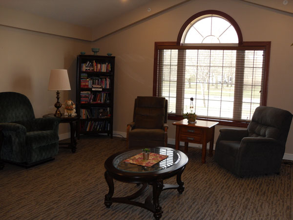 Livingroom at Home Front First Assisted Living